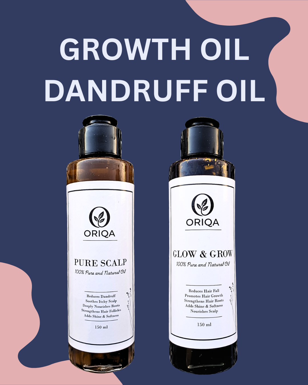 Bundle 2 | Growth Oil + Dandruff Oil